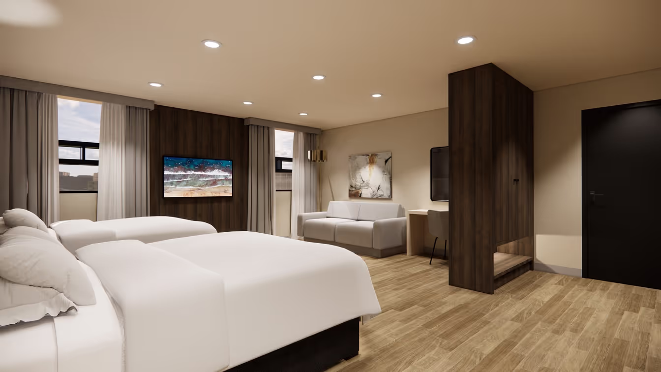 Queen Junior Suite ADA Room