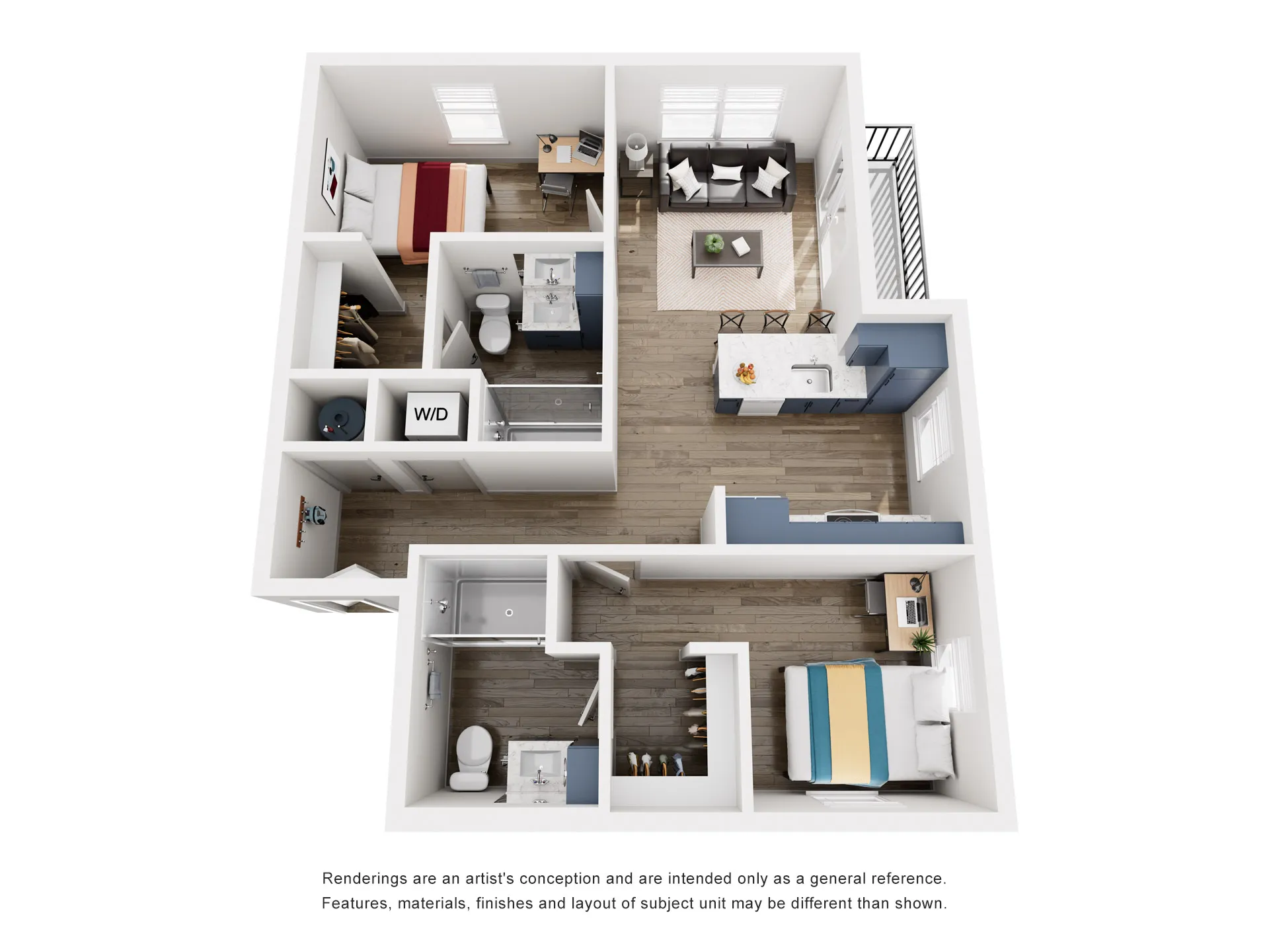 B7 layout