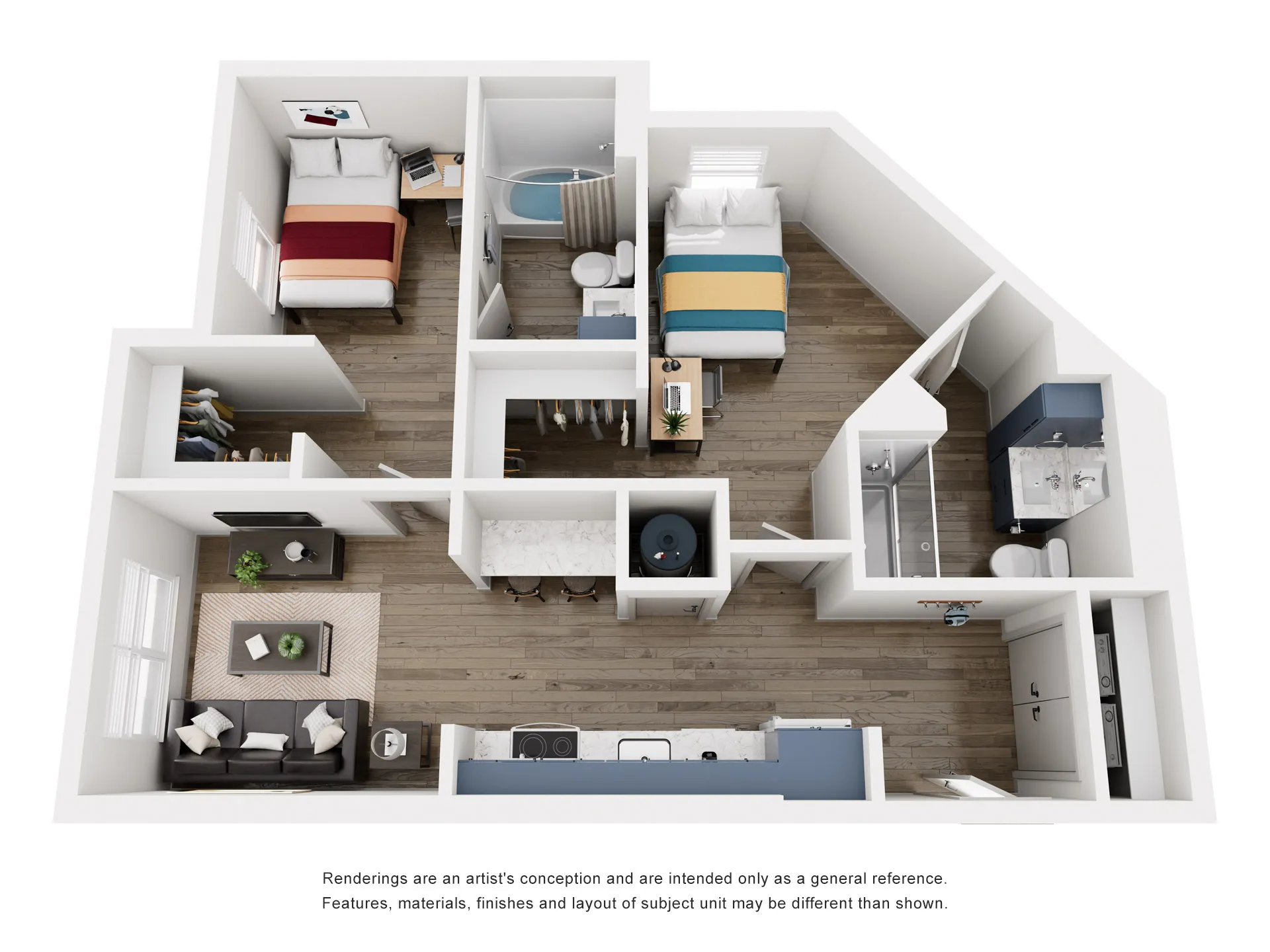B2 layout