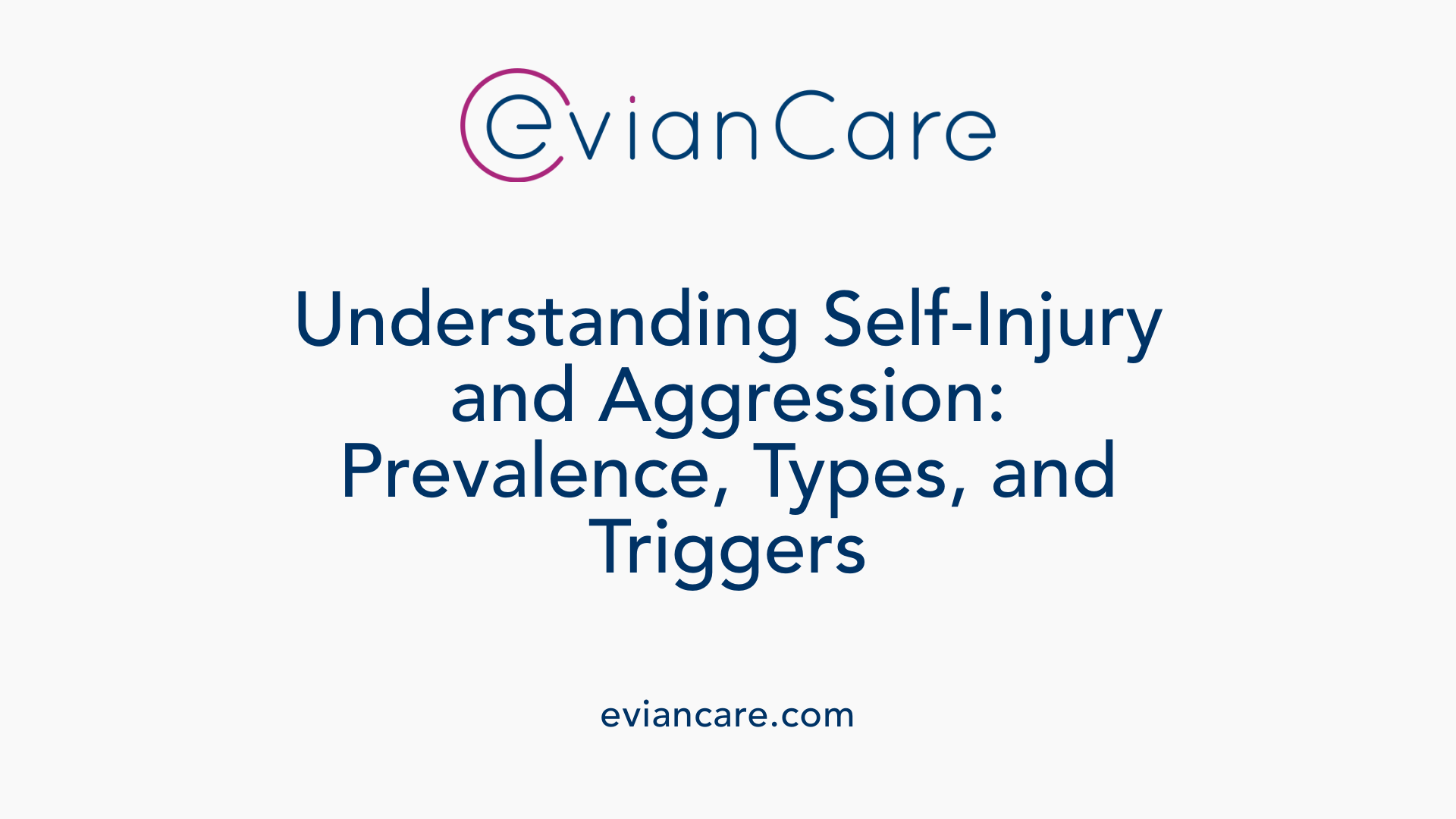 Understanding Self-Injury and Aggression: Prevalence, Types, and Triggers
