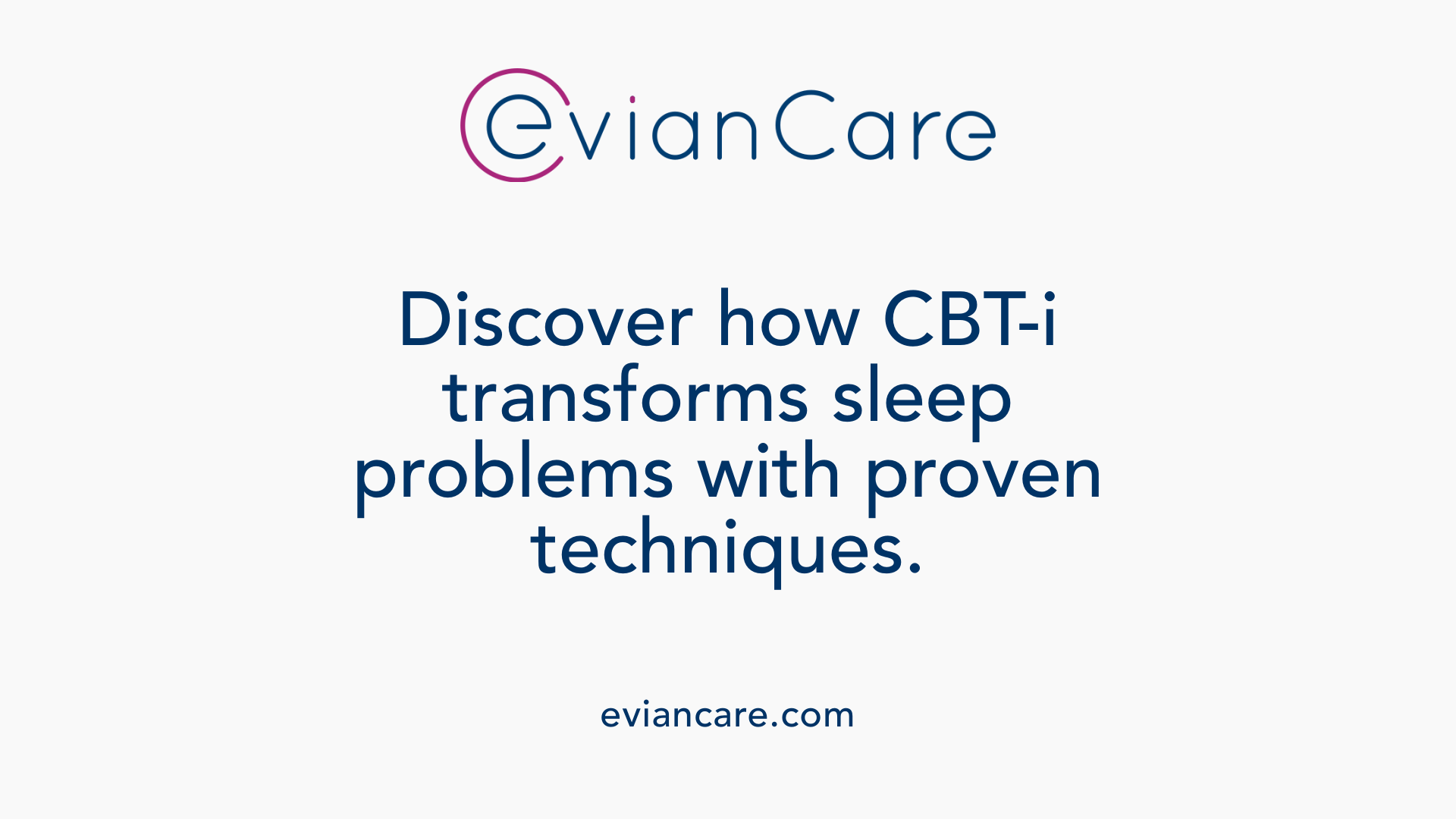 Discover how CBT-i transforms sleep problems with proven techniques.