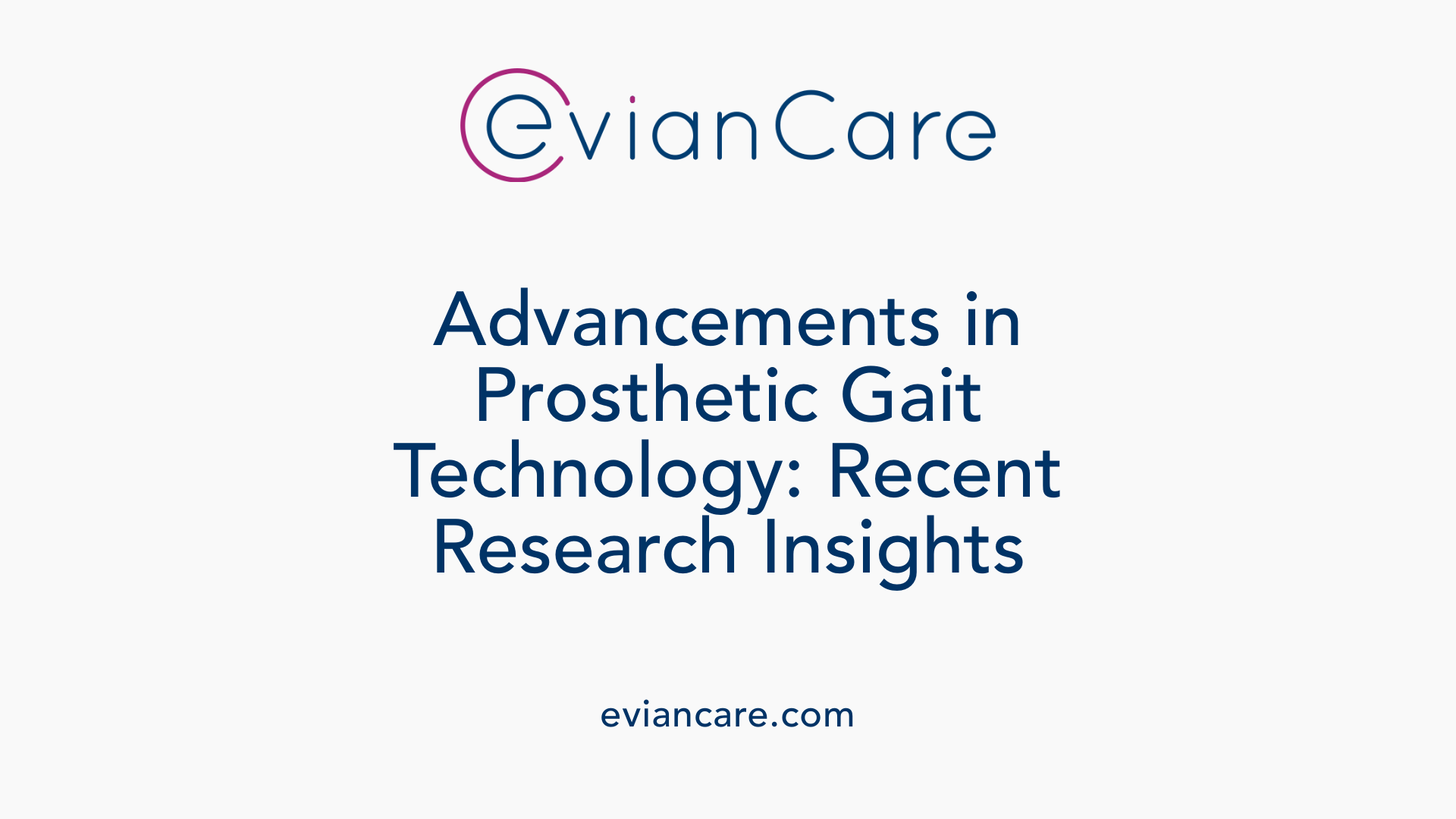 Advancements in Prosthetic Gait Technology: Recent Research Insights