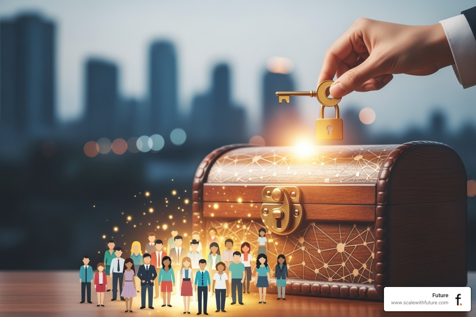 A personalized email on a phone screen - Customer retention strategies