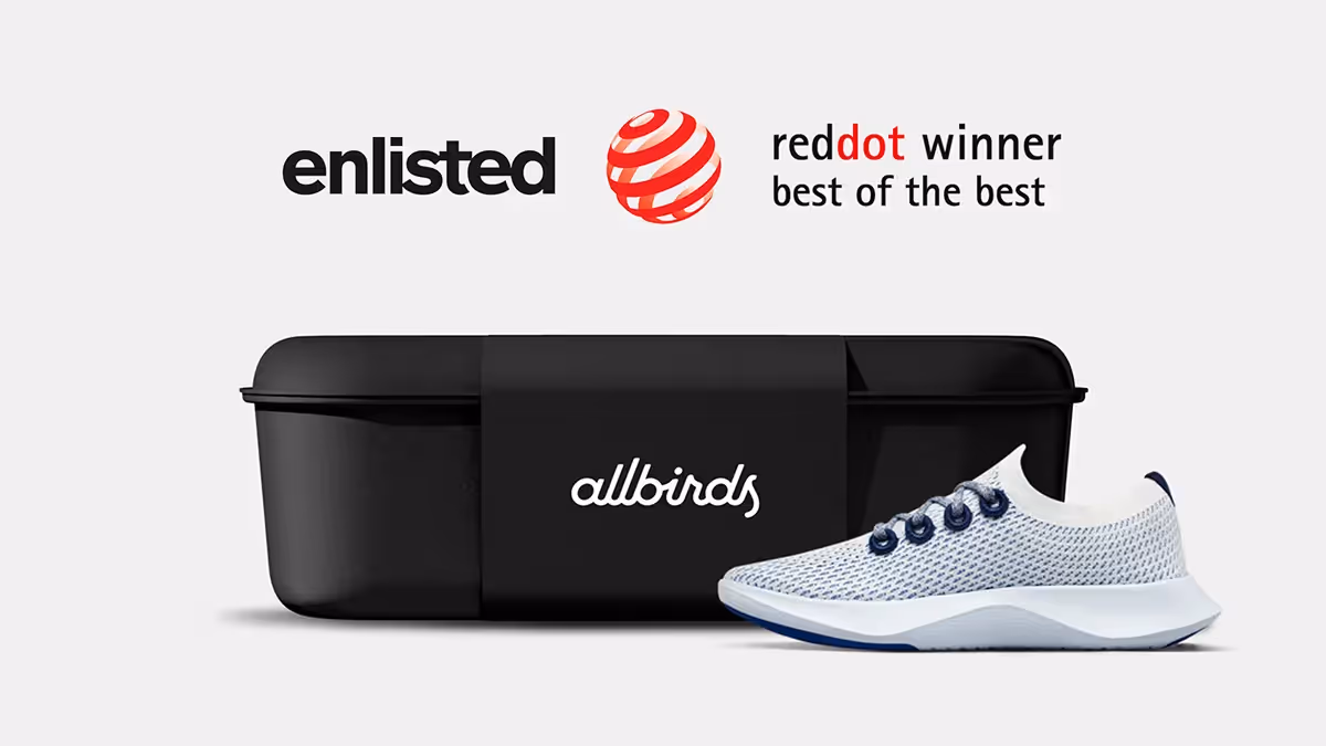 Enlisted Design Wins Five Red Dot Design Awards, Including “Best of the Best”