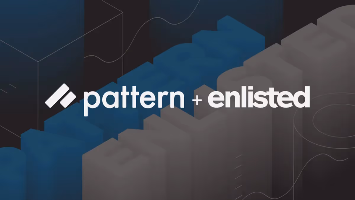 Pattern Acquires Enlisted Design to Create Industry-first Ecommerce Solution Led by Data & Design