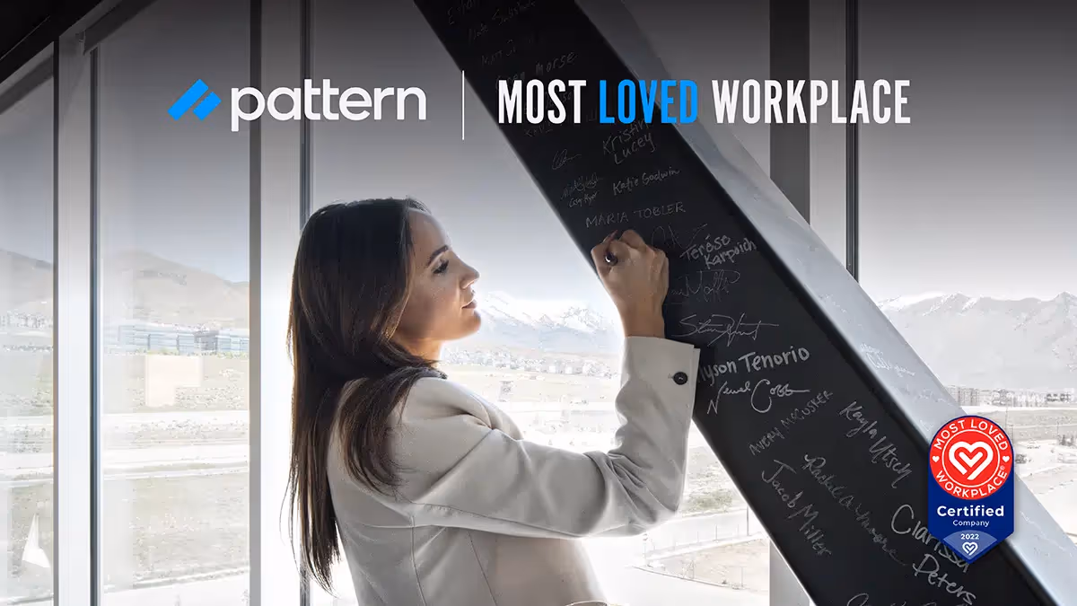 Pattern Named One Of America’s Most Loved Workplaces