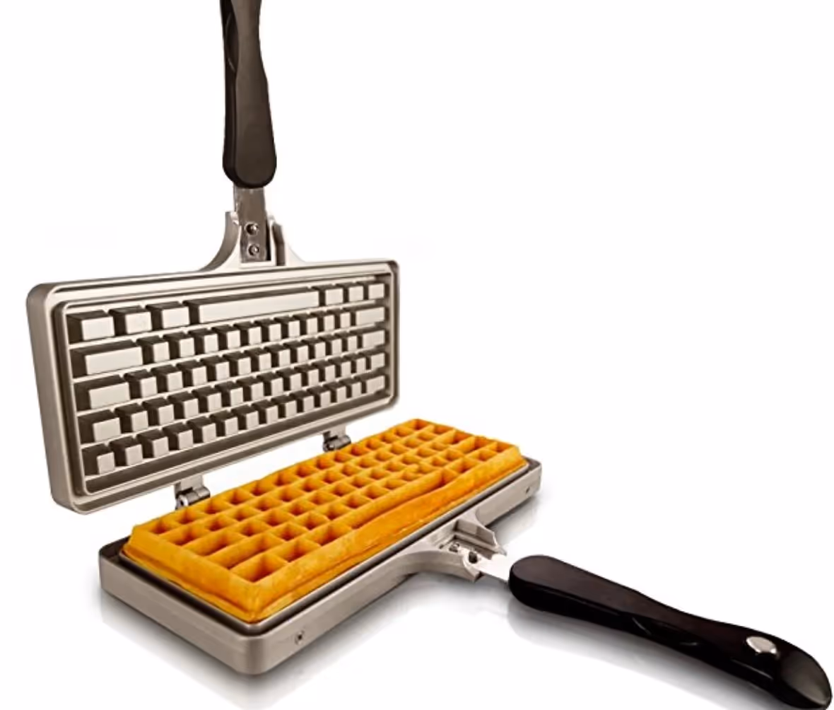 Keyboard Waffle Iron