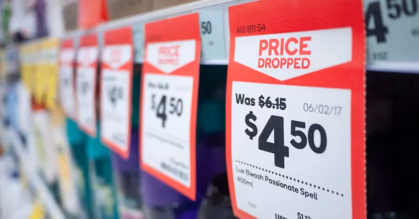 price drop in store