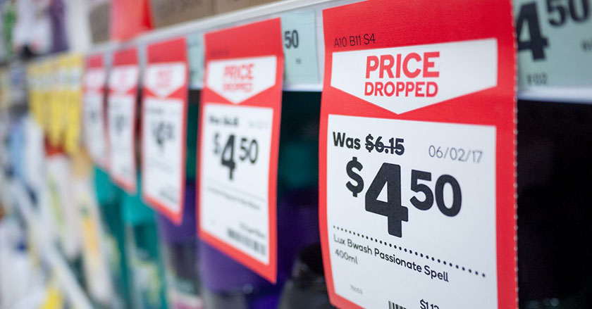 price drop in store