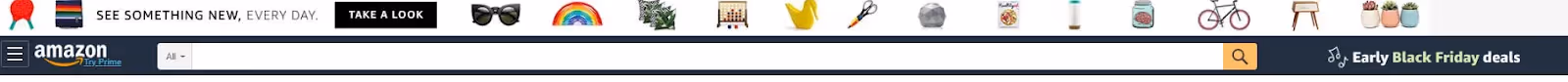 Amazon Prime header