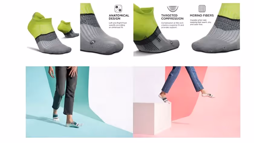 Feetures imagery