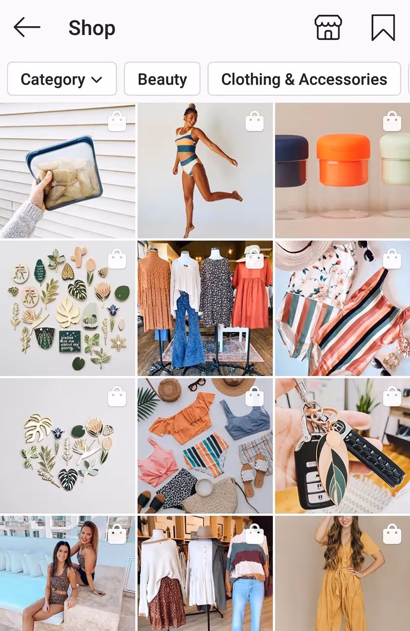 instagram shopping