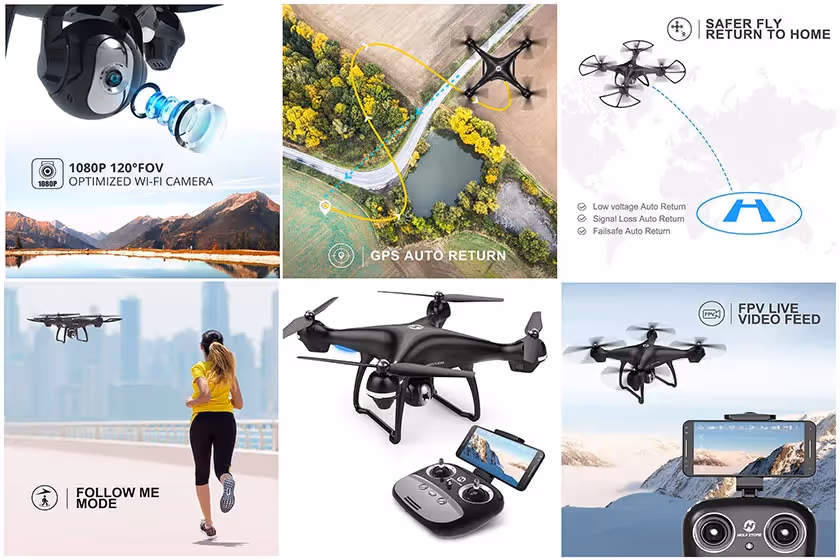 drone image stack Amazon