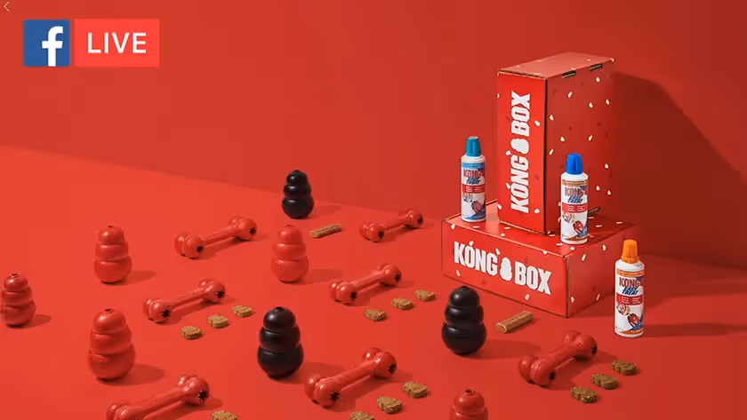 kong box facebook live advertising
