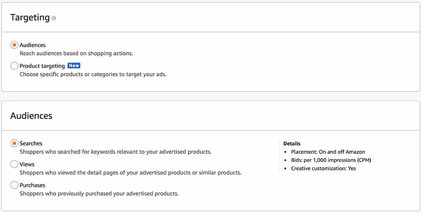 targeting different audiences
