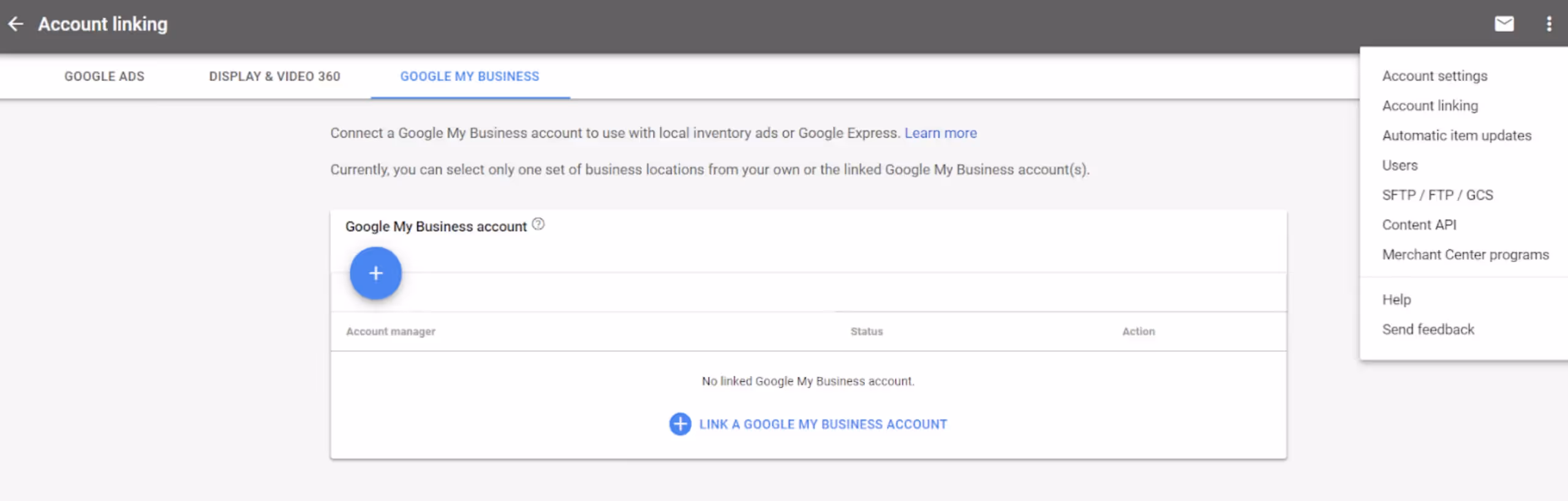 Google Merchant Center to run campaigns