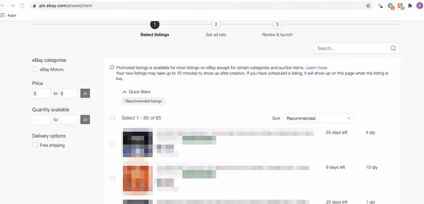 Ebay Categories