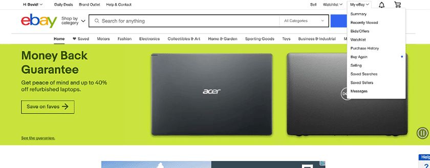 Ebay Money Back Guarantee