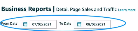 business reports dates
