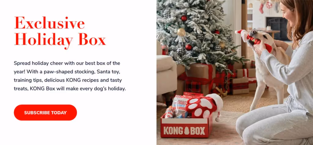 exclusive holiday box pet