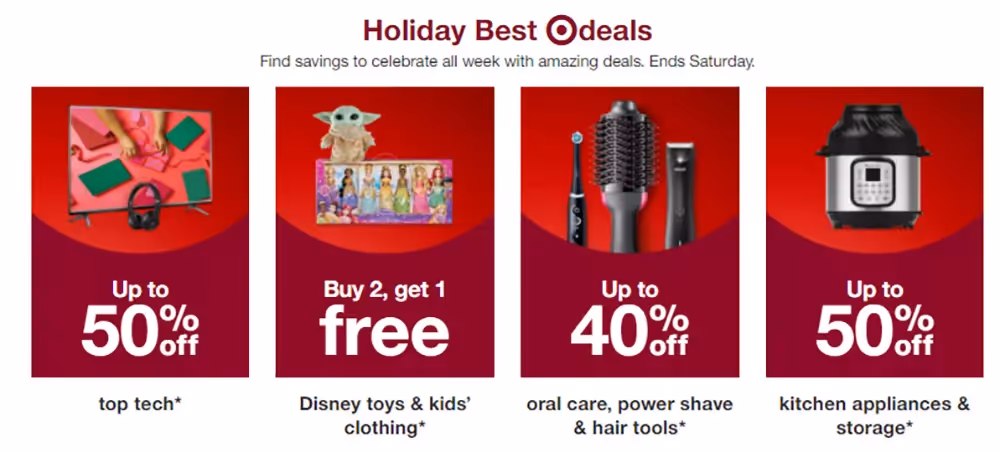 Target Holiday Deals