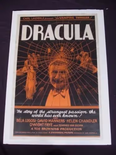 Dracula 1931 original movie poster
