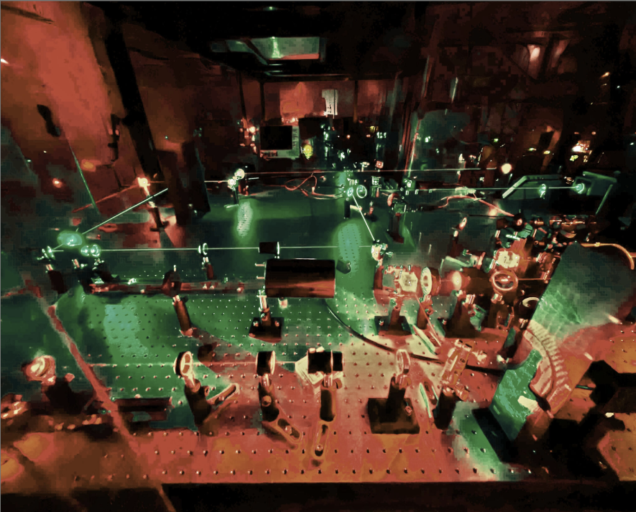 Laboratory optical setup.