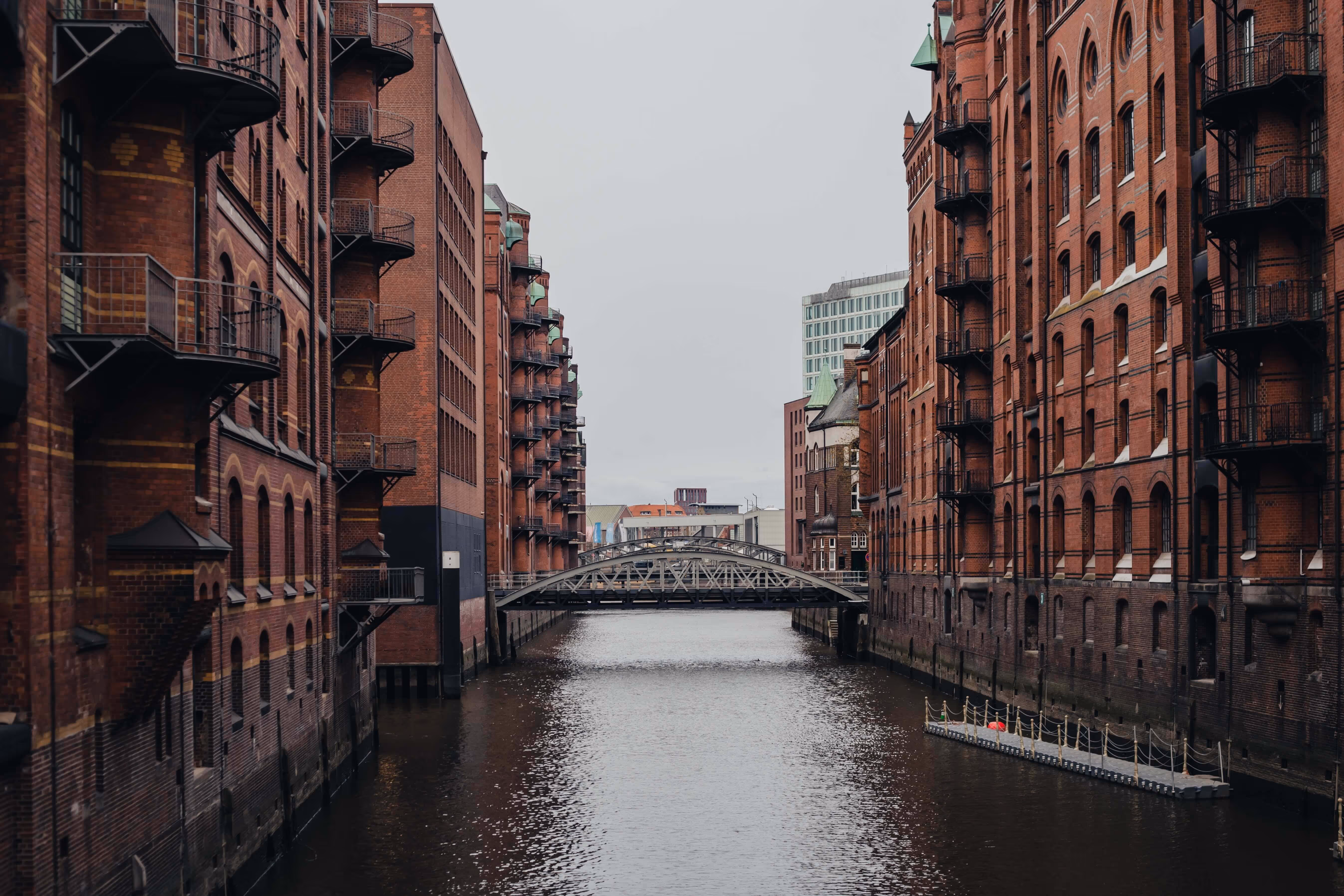 Historische Speicherstadt in Hamburg, ideal für Reinigungsfirma Gebäudereinigung