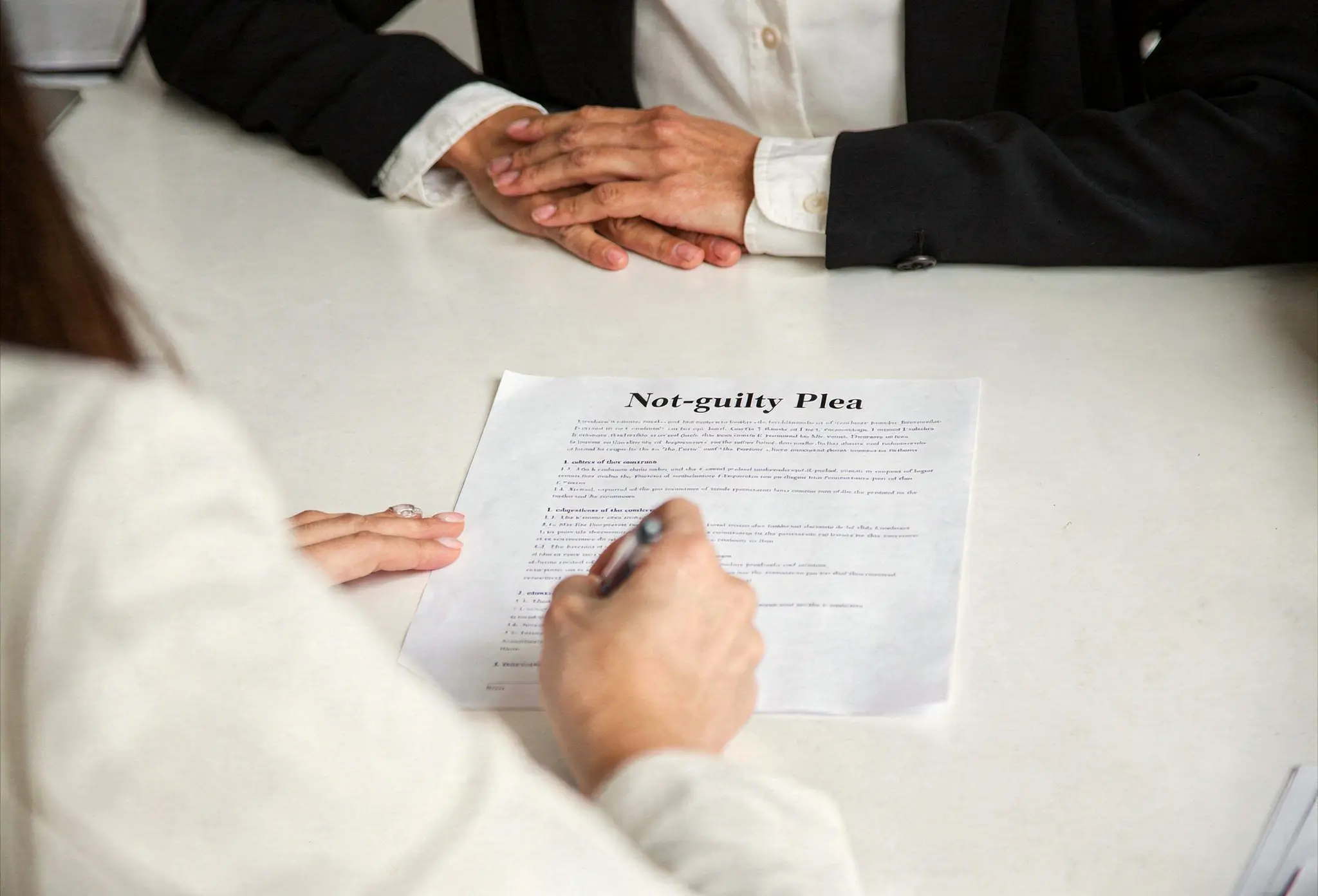 Not Guilty Plea Entered: Next Steps in Your Defence