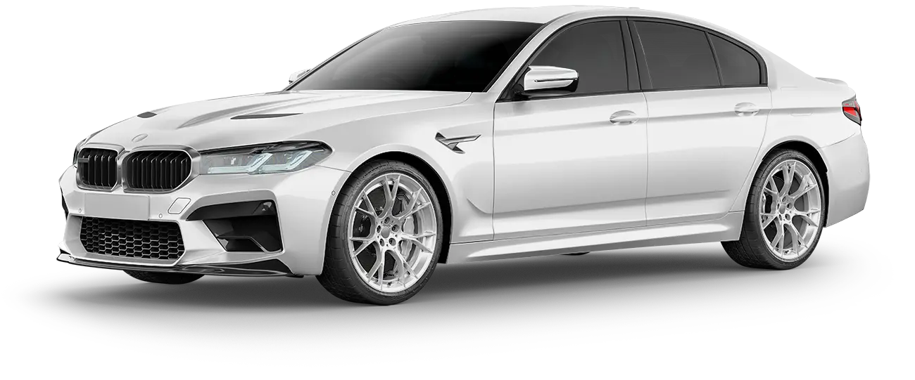 BMW m5 blue matte wraps