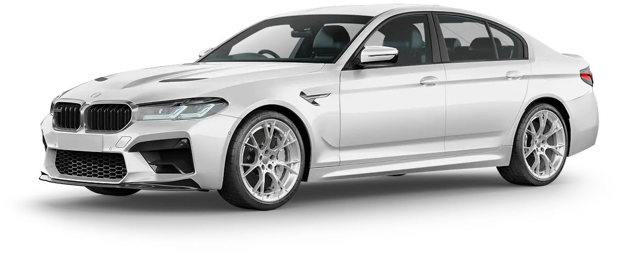 BMW m5 blue matte wraps
