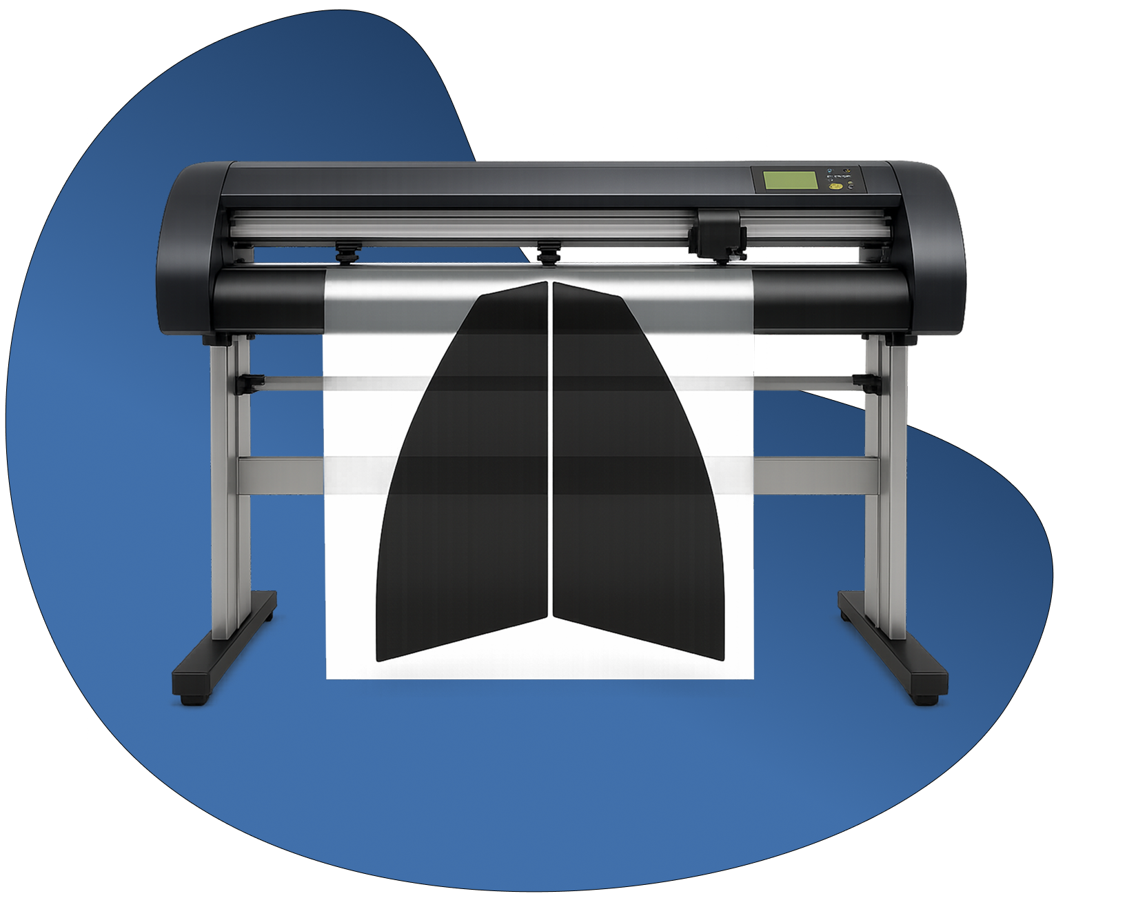 Machine cut tinting