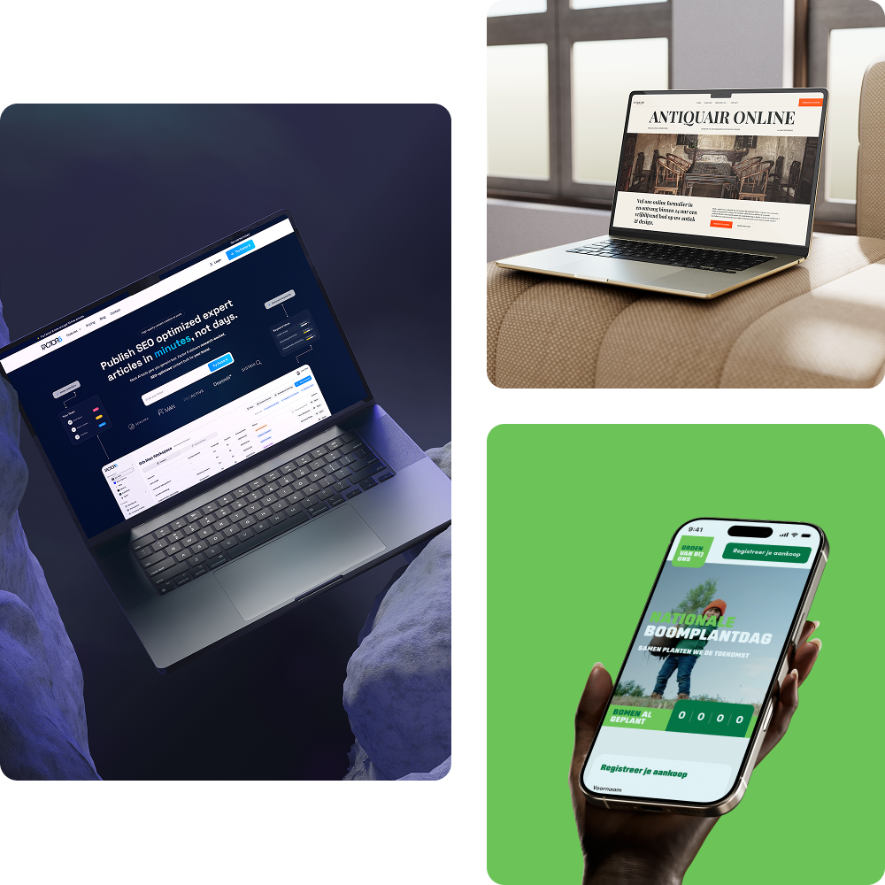 Professionele website laten maken op maat door 6th Man