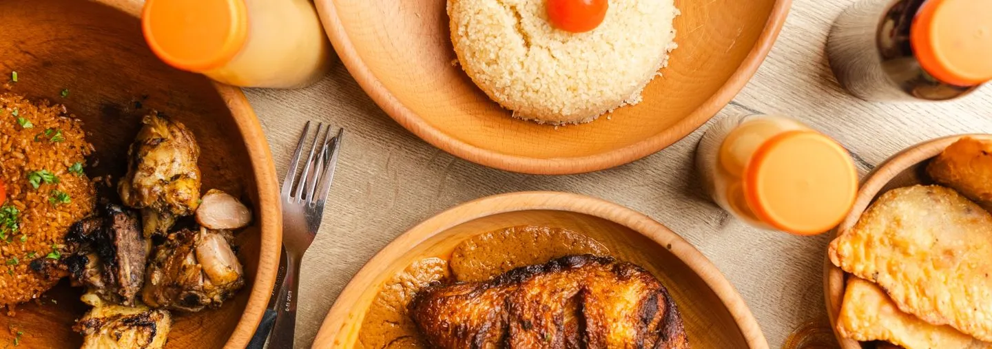 plat mafé, pastels bœuf