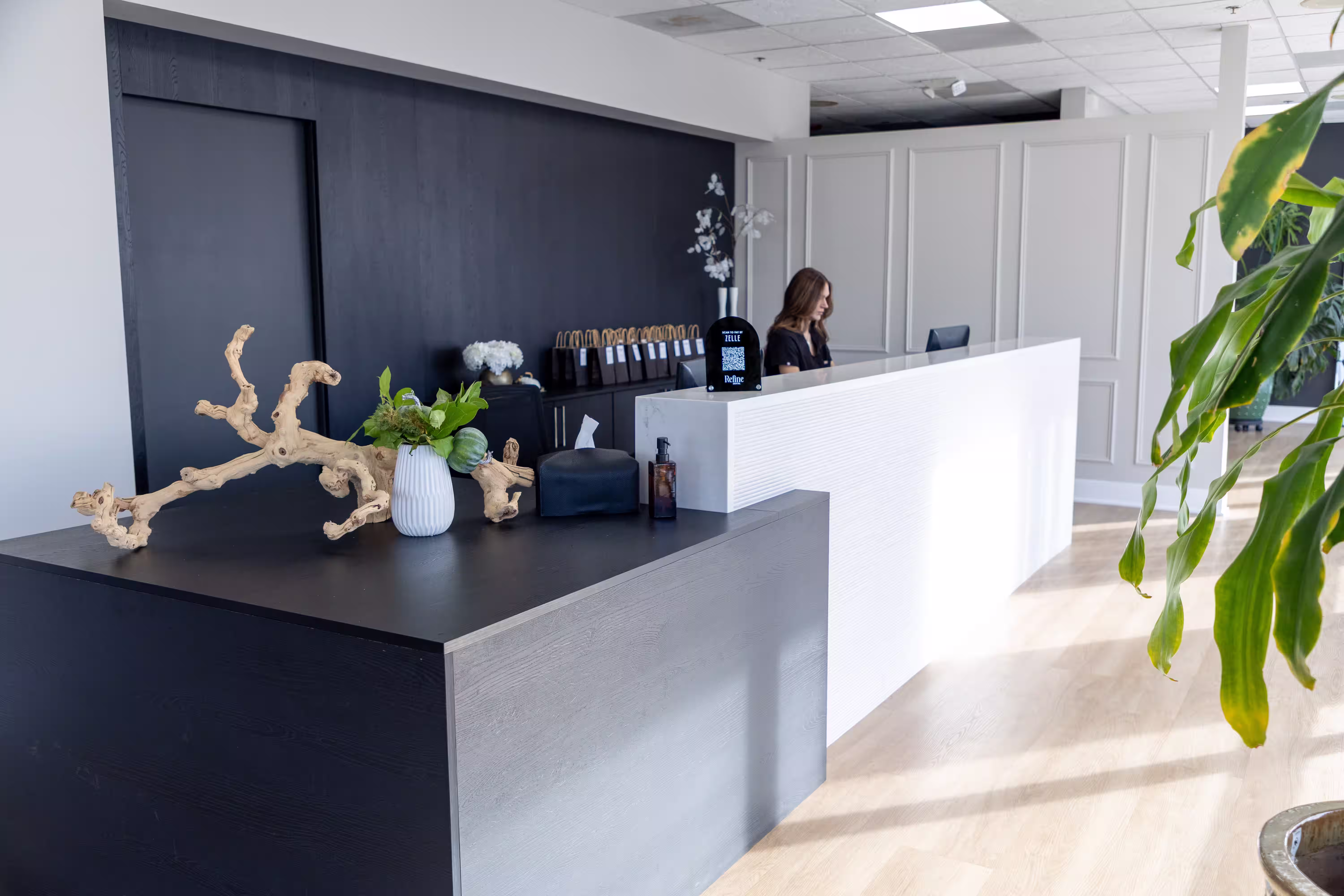 Man in the office Refine Dental