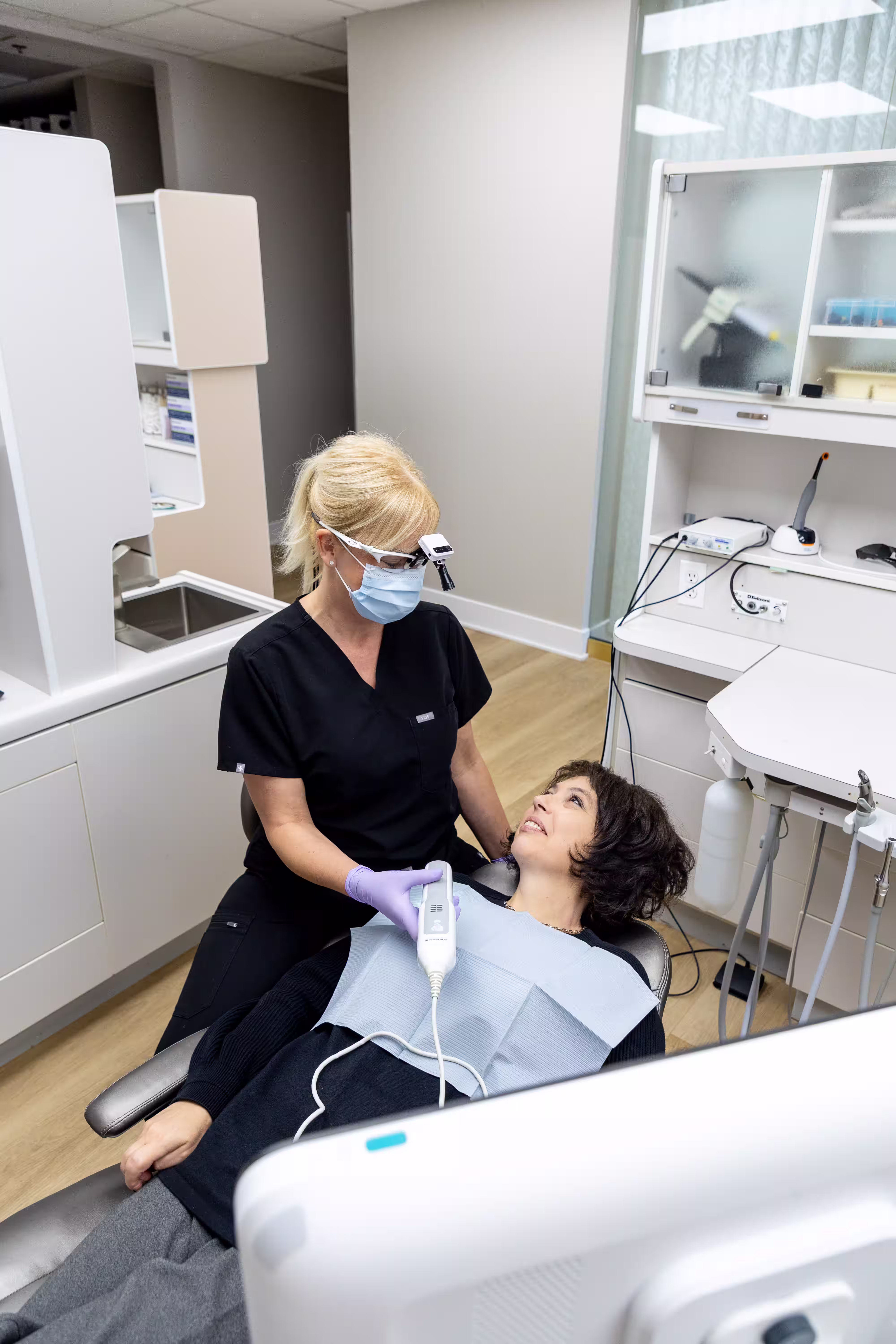 Girl in the Dentist's Chair