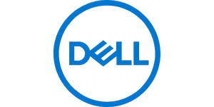 Logo of Dell company