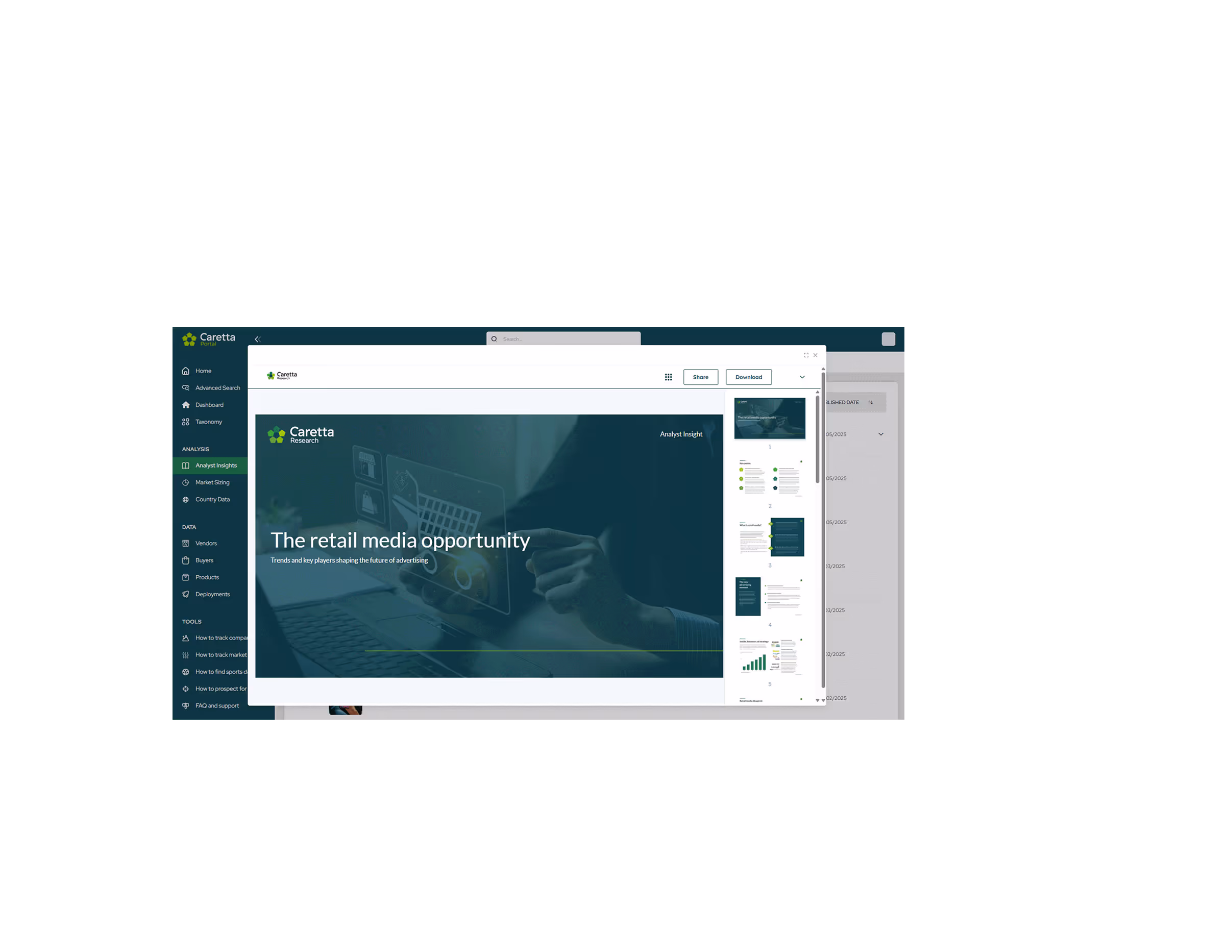 Access the latest industry research