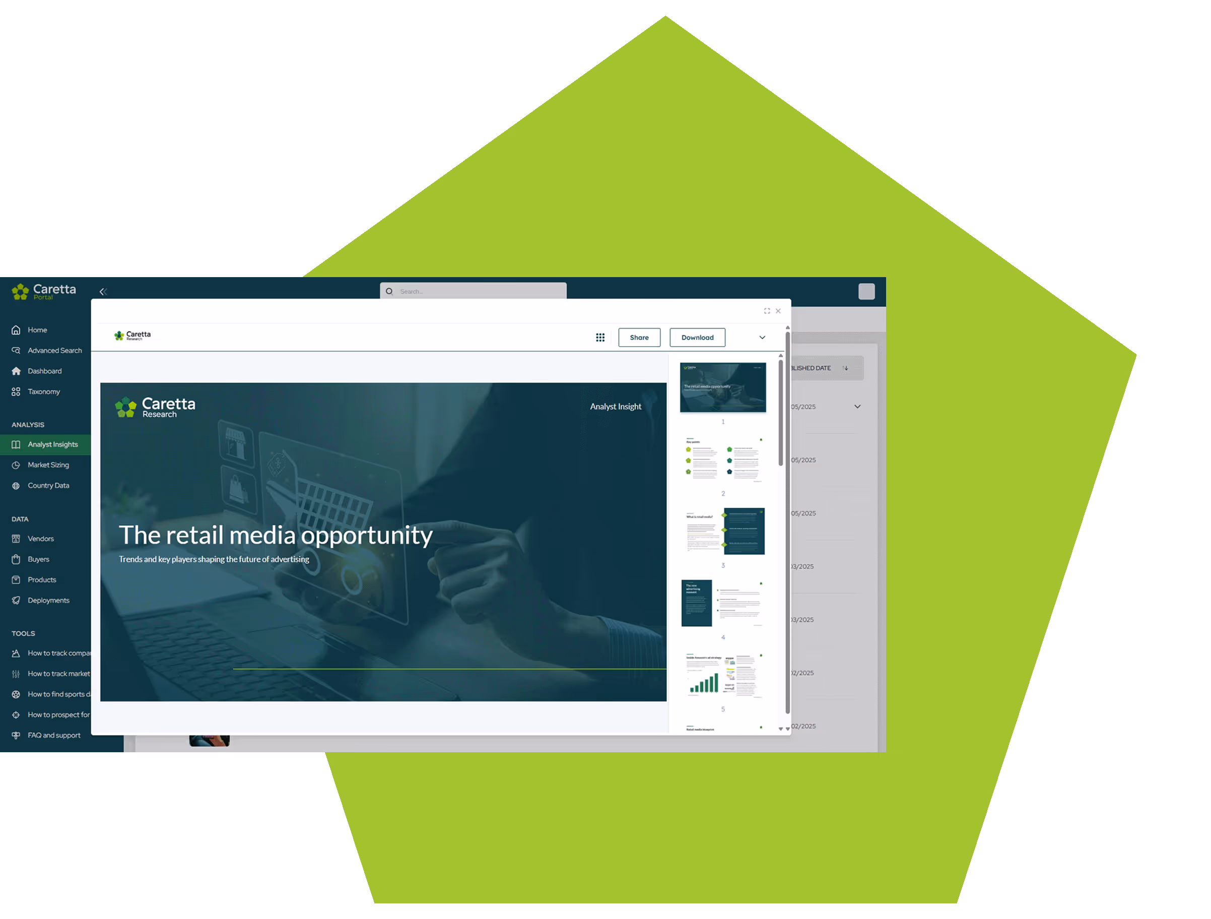 Access the latest industry research