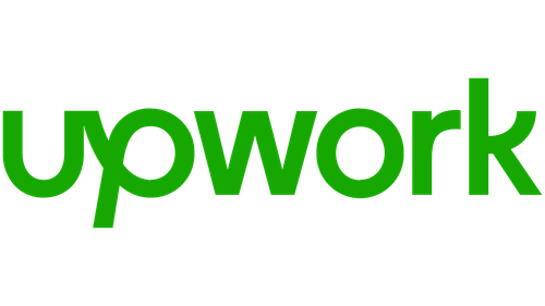 Upwork company logo in green lowercase letters.