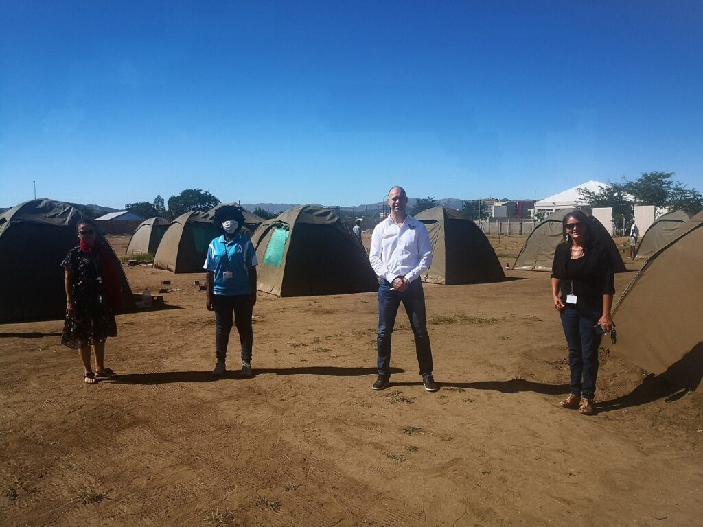 NBL supports COVID-19 homeless shelter team