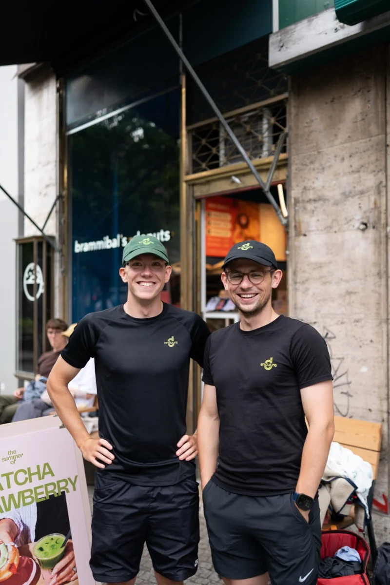 Philip Stapmanns und Simon, die Gründer von Enduure