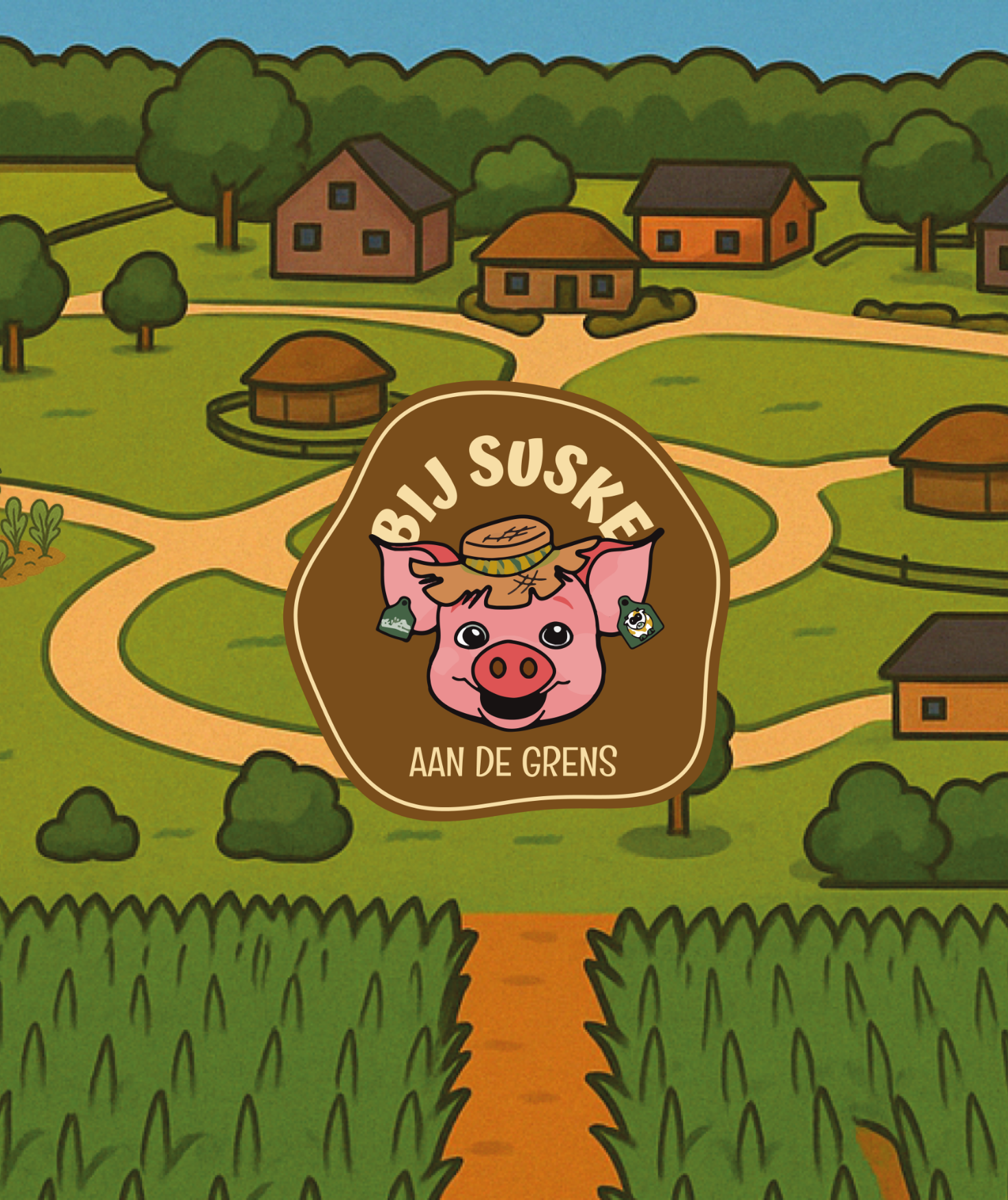 Bij Suske aan de Grens: concept & branding