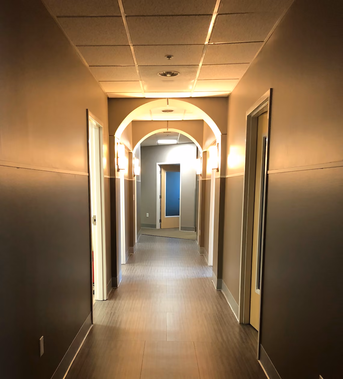 Image of the hallway at BioReset Medical Silicon Valley
