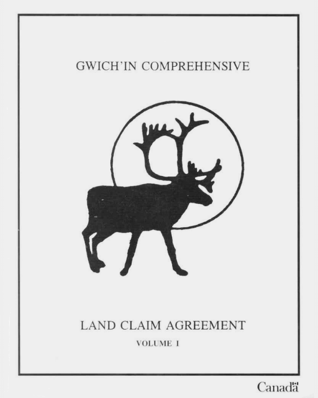 Gwich’in Comprehensive Land Claim Agreement document