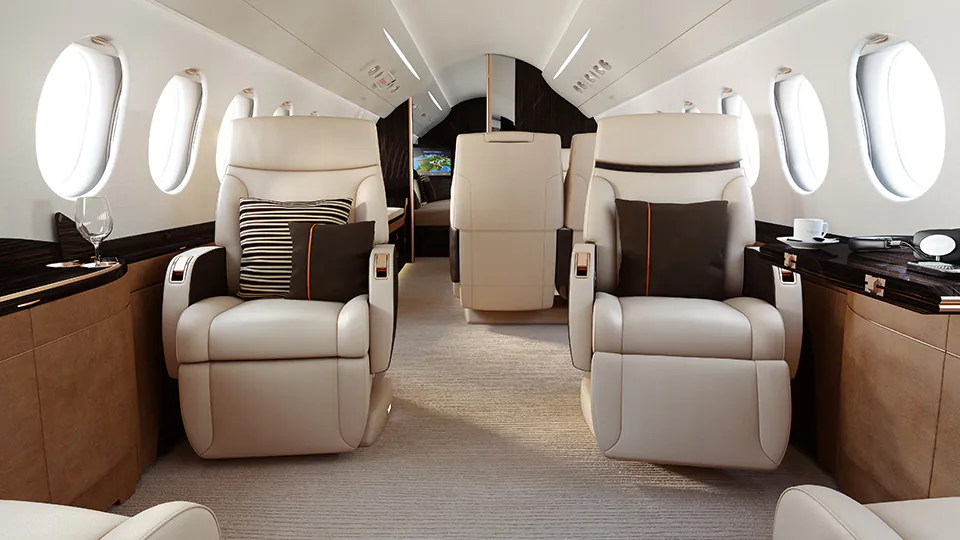 interior Falcon 8X | Jetrock