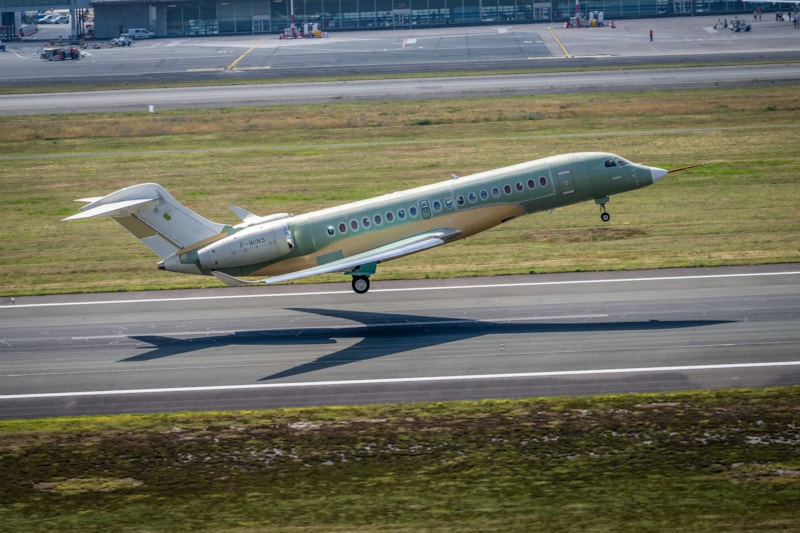 Dassault Falcon 10X First Flight: Largest Business Jet Cabin Airborne | Jetrock