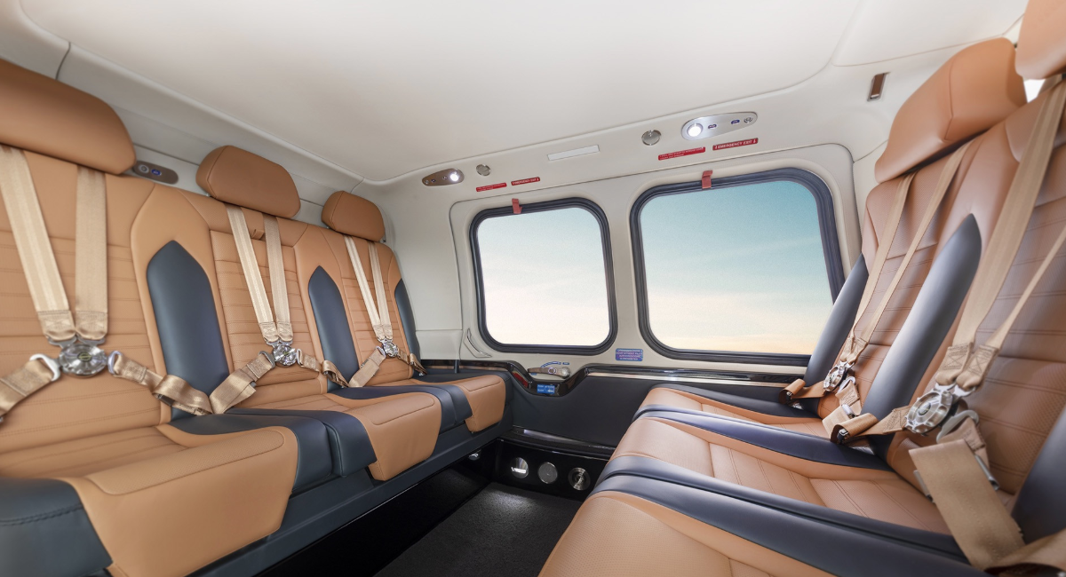 AW109 Grand New Cabin comfort