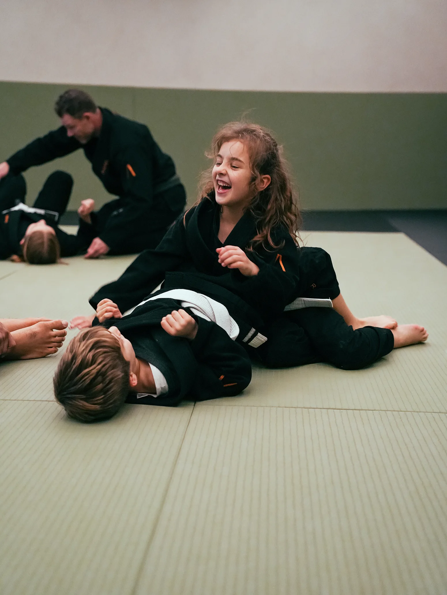 Doing deadlifts at the ARMA gym.