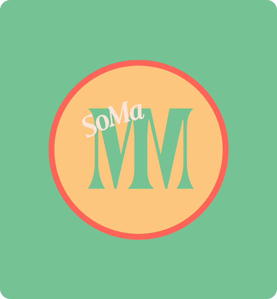 SoMa Mahjong Meetups circle profile photo based in New Jersey designed by AP The Creative